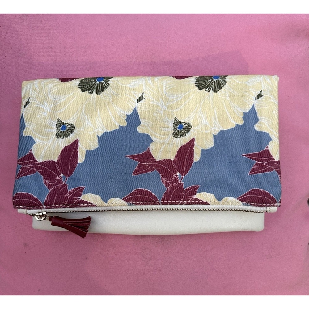 Anthropologie Rachel Pally Bloom Reversible Clutch - Picture 4 of 8